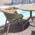 Sky Pro Stacking Outdoor Dining Chair Taupe ISP151-DVR #10