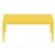 Sky Rectangle Resin Outdoor Coffee Table Yellow ISP104-YEL #2