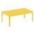 Sky Rectangle Resin Outdoor Coffee Table Yellow ISP104