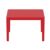 Sky Resin Outdoor Side Table Red ISP109-RED #2