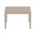 Sky Resin Outdoor Side Table Taupe ISP109-DVR #2