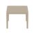 Sky Resin Outdoor Side Table Taupe ISP109-DVR #3