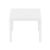 Sky Resin Outdoor Side Table White ISP109-WHI #3