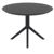 Sky Round Dining Table 42 inch Black ISP124-BLA #3