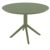 Sky Round Dining Table 42 inch Olive Green ISP124-OLG #3