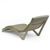 Slim Stacking Pool Lounger Taupe with Canvas Taupe Paddings Set of 2 ISP0872C-DVR-CTA #10