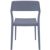 Snow Modern Dining Chair Dark Gray ISP092-DGR #4