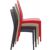 Soho Modern High-Back Dining Chair Brown ISP054-BRW #5