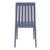 Soho Modern High-Back Dining Chair Dark Gray ISP054-DGR #8