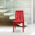 Soho Modern High-Back Dining Chair Red ISP054-RED #5