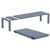 Sunset Extendable Dining Set 9 Piece Dark Gray ISP0883S-DGR #6