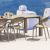 Sunset Extendable Dining Set 9 Piece Taupe ISP0883S-DVR #3