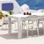 Sunset Extendable Dining Set 9 Piece White ISP0883S-WHI #2
