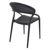 Sunset Outdoor Dining Chair Black ISP088-BLA #3