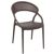 Sunset Outdoor Dining Chair Brown ISP088