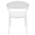 Sunset Outdoor Dining Chair White ISP088-WHI #4