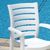 Sunshine Marina Resin Arm Chair White ISP016-WHI #6
