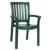 Sunshine Resin Arm Chair Green ISP015