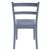 Tiffany Cafe Outdoor Dining Chair Dark Gray ISP018-DGR #5