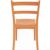Tiffany Cafe Outdoor Dining Chair Orange ISP018-ORA #3