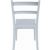 Tiffany Cafe Outdoor Dining Chair Silver Gray ISP018-SIL #3