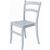 Tiffany Cafe Outdoor Dining Chair Silver Gray ISP018-SIL #5
