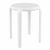 Tom Bistro Set with Sky 24" Round Folding Table White S286121-WHI #2