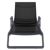 Tropic Arm Sling Chaise Lounge Dark Gray Frame Black Sling ISP708A-DGR-BLA #4
