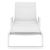 Tropic Arm Sling Chaise Lounge White ISP708A-WHI-WHI #4