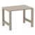 Vegas Ares 5 pc Outdoor Bar Set with 39" to 55" Extendable Table Taupe ISP7821S-DVR #6