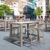 Vegas Marcel 5 pc Outdoor Bar Set with 39" to 55" Extendable Table Taupe ISP7824S