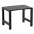 Vegas Outdoor Bar Table 39 inch to 55 inch Extendable Black ISP782-BLA #3