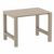 Vegas Outdoor Bar Table 39 inch to 55 inch Extendable Taupe ISP782-DVR #3