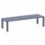 Vegas Patio Dining Table Extendable from 102 to 118 inch Dark Gray ISP776-DGR #3