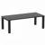 Vegas Patio Dining Table Extendable from 70 to 86 inch Black ISP774-BLA #3