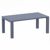 Vegas Patio Dining Table Extendable from 70 to 86 inch Dark Gray ISP774