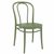 Victor Bistro Set with Sky 24" Round Folding Table Olive Green S252121-OLG #2