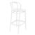 Victor Outdoor Bar Stool White ISP262-WHI #2