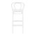 Victor Outdoor Bar Stool White ISP262-WHI #5