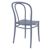 Victor Resin Outdoor Chair Dark Gray ISP252-DGR #2
