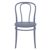 Victor Resin Outdoor Chair Dark Gray ISP252-DGR #3