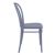 Victor Resin Outdoor Chair Dark Gray ISP252-DGR #4