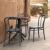 Victor Resin Outdoor Chair Dark Gray ISP252-DGR #7