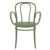 Victor XL Resin Outdoor Arm Chair Olive Green ISP253-OLG #3