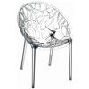 Crystal Outdoor Dining Chair Transparent ISP052