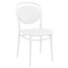 Marcel Resin Outdoor Chair White ISP257