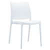 Maya Dining Chair White ISP025