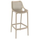 Air Outdoor Bar High Chair Taupe ISP068