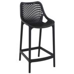 Air Outdoor Counter High Chair Black ISP067