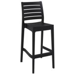 Ares Outdoor Barstool Black ISP101